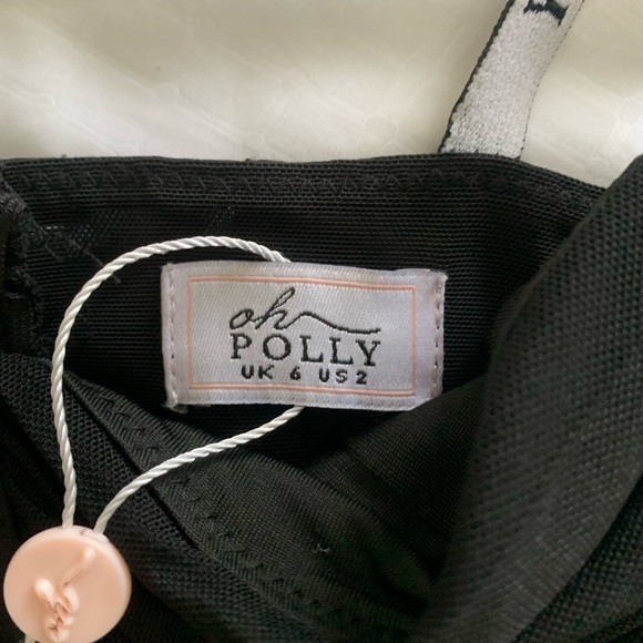 Oh Polly black corset mini dress - Picture 3 of 3